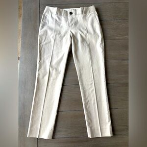 Banana Republic Hampton Cream Pants